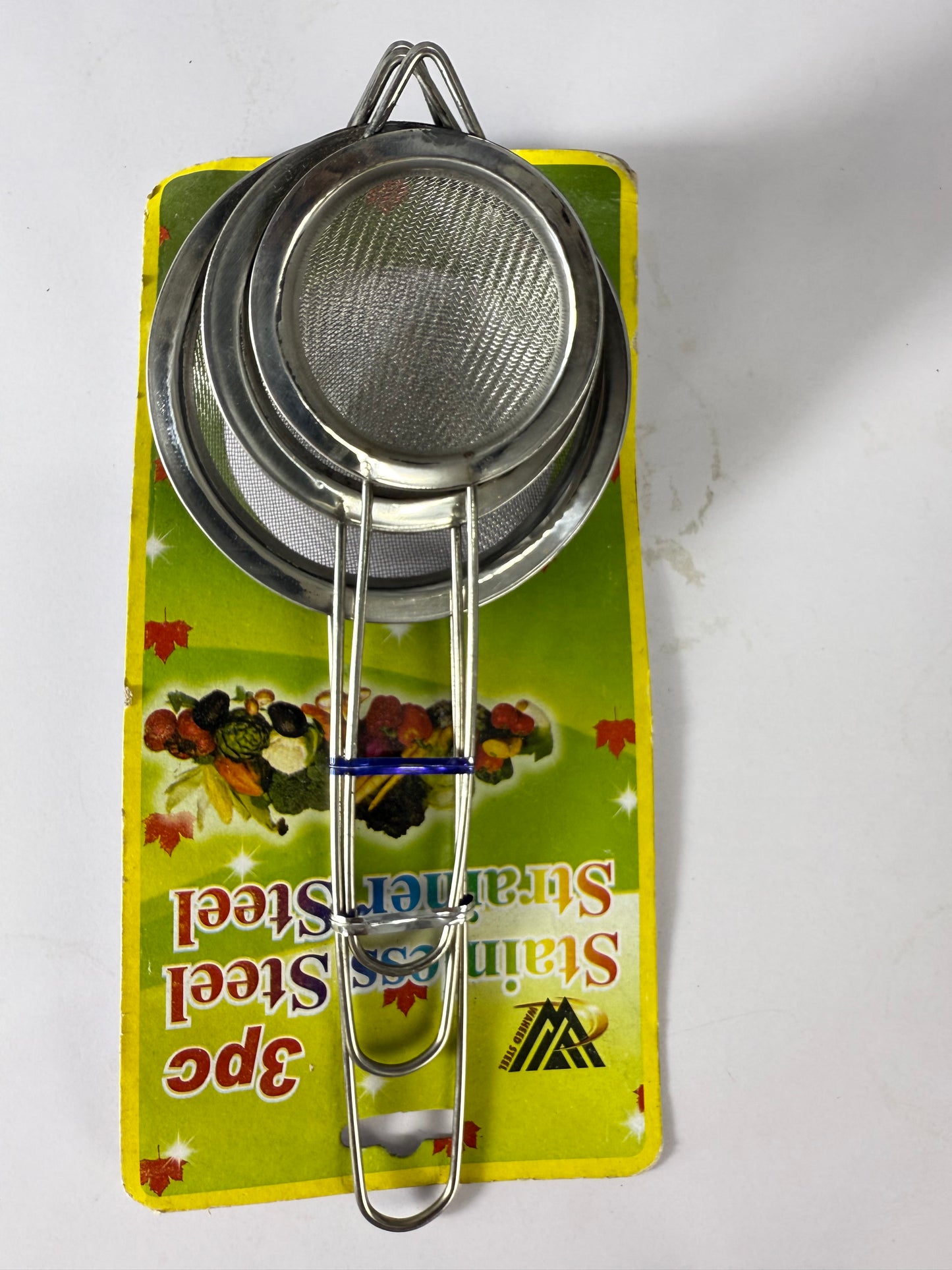 Stainless Steel 3pc strainer set