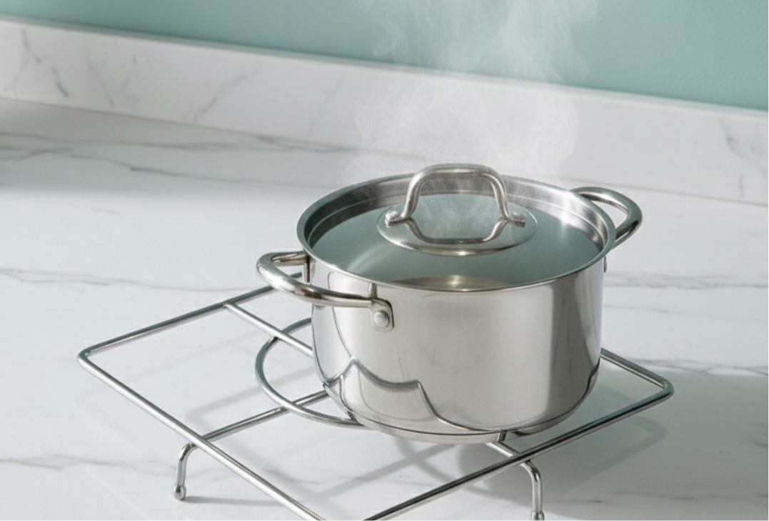 Stainless steel pot stand