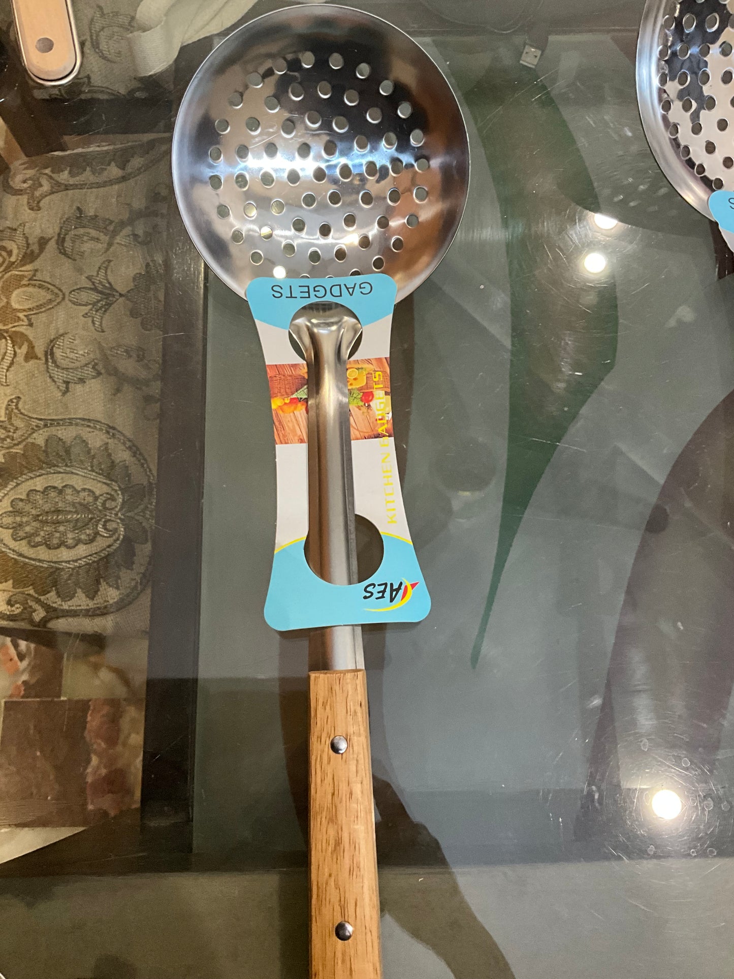 Stainless Steel Slotted Spoon β Durable Kitchen Tool for Frying & Serving (medium)