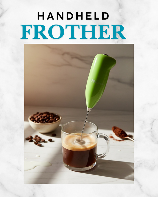 Electric Handheld Coffee Beater – Portable Milk Frother, Egg Beater, and Mini Blender for Home & Kitchen