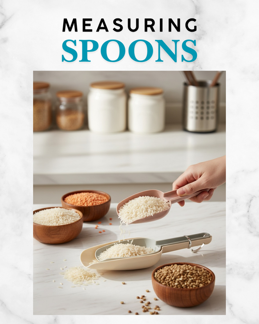 1/5 Pcs Multifunctional Plastic Flour Spoon PP Plastic Ice Measuring Scoop Spatula Baking Utensils Kitchen