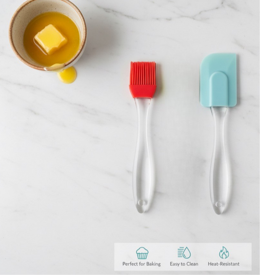 Mini silicon spatulas