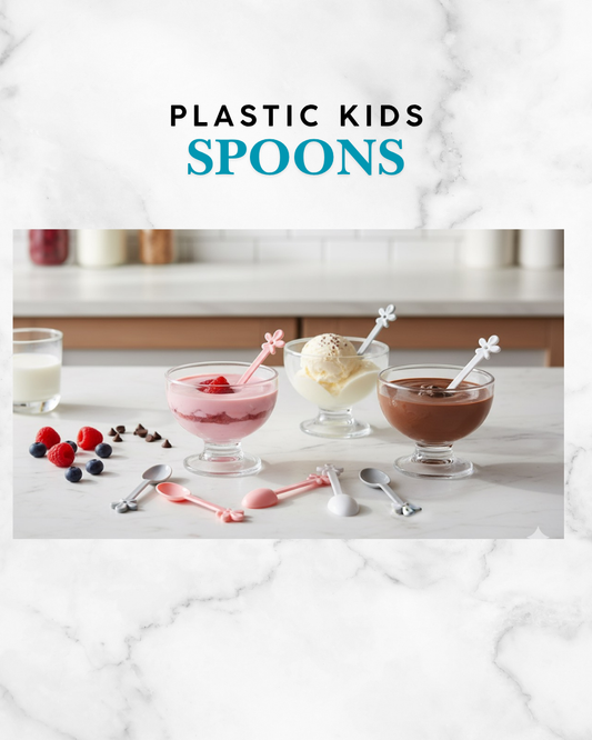 Plastic Kids Spoon – Safe, Lightweight & Easy for Little Hands
