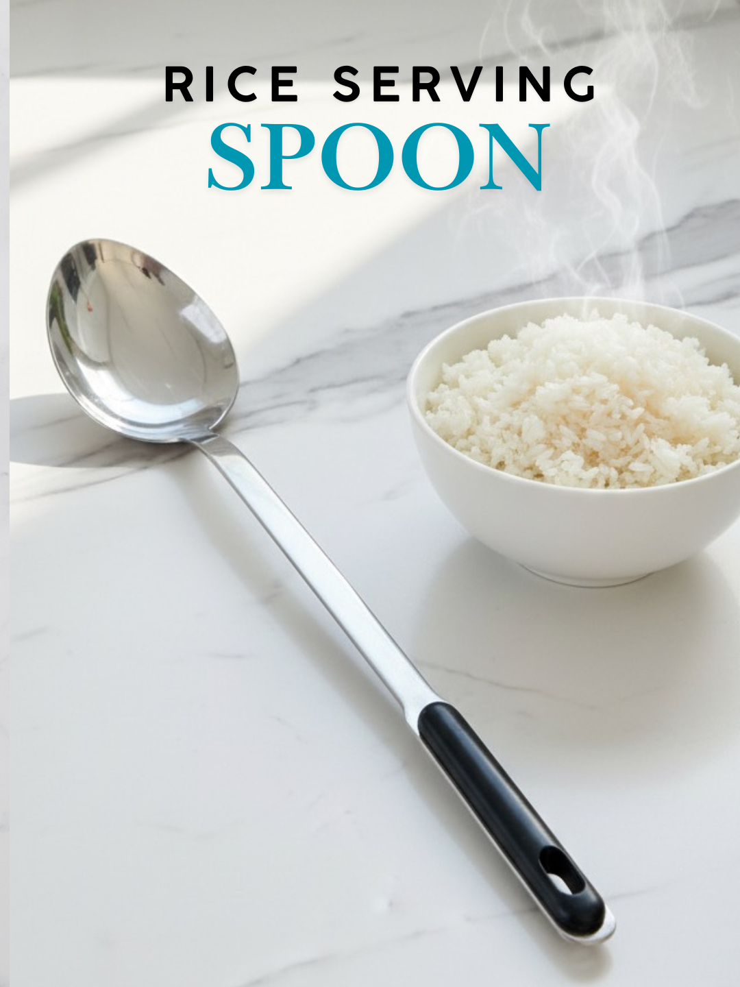 Stainless steel large Rice serving spoon