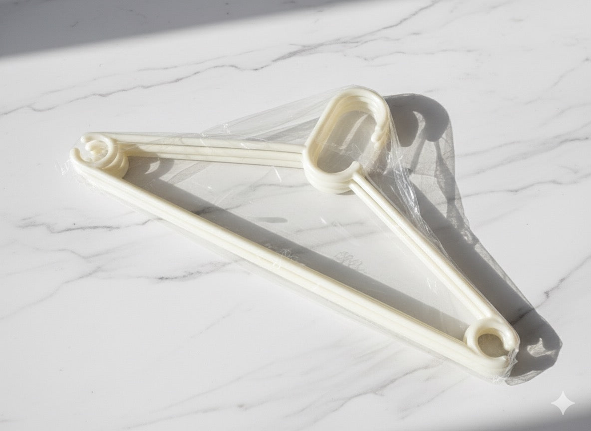 Strong, slim 6-pack clothes hangers for shirts, coats, and dresses. Non-slip design saves closet space and protects -purpose clothes hanger set for closet and laundry organization.”