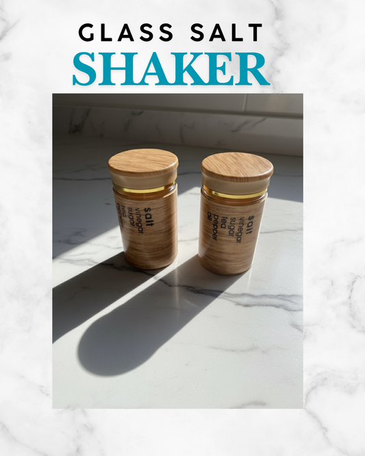 Eco-Friendly Wood Salt and Pepper Shaker Set" "Sleek and Sustainable: Wooden Salt & Pepper Set" "Dining Essentials: Elegant Wood Salt and Pepper Set"