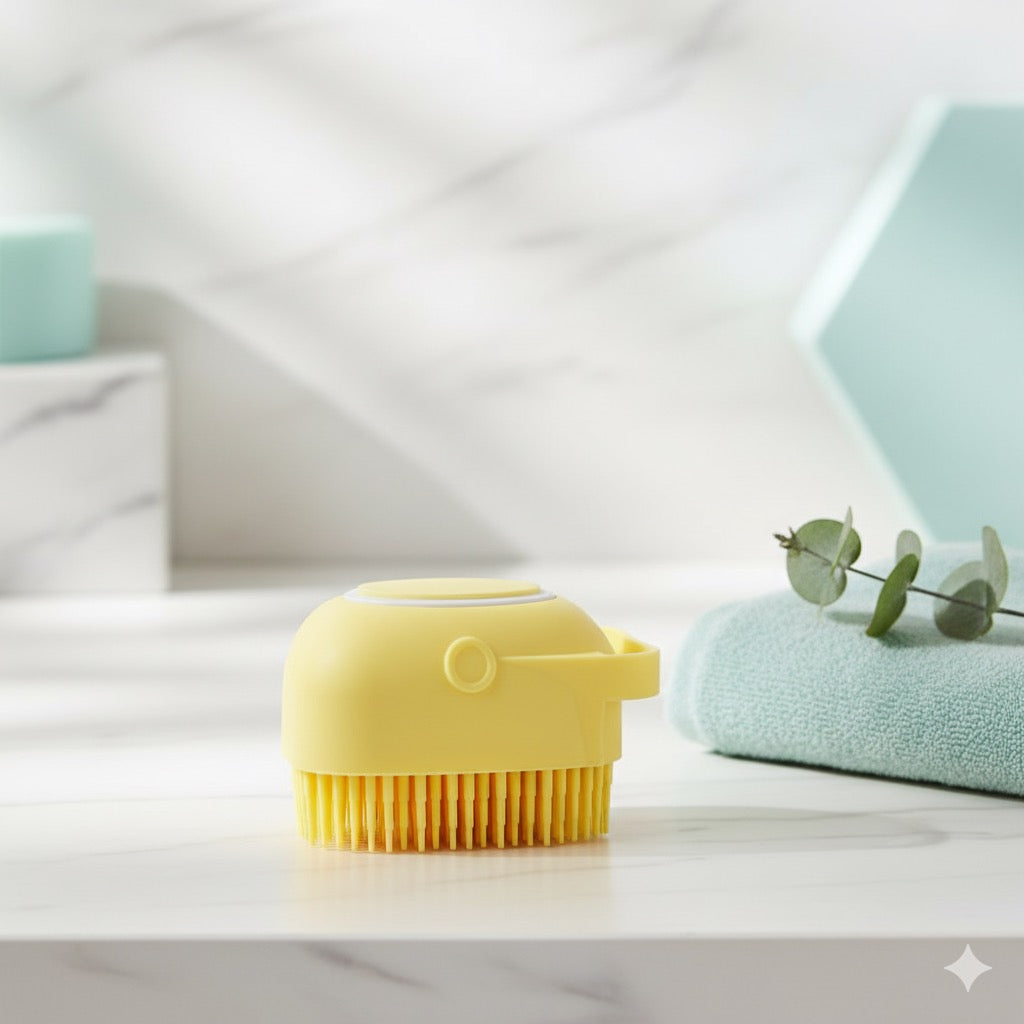 Silicone Body Scrubber Soft Silicone Massage Exfoliating Bath Exfoliating Body Scrubber Shower Bath Body Brush Easy to Clean