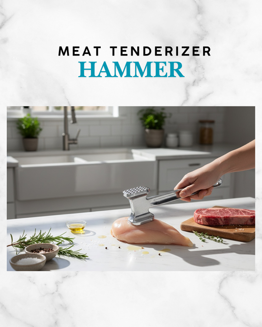 Two Sides Aluminum Meat Hammer Mallet Beef Chicken Kitchen Tools
