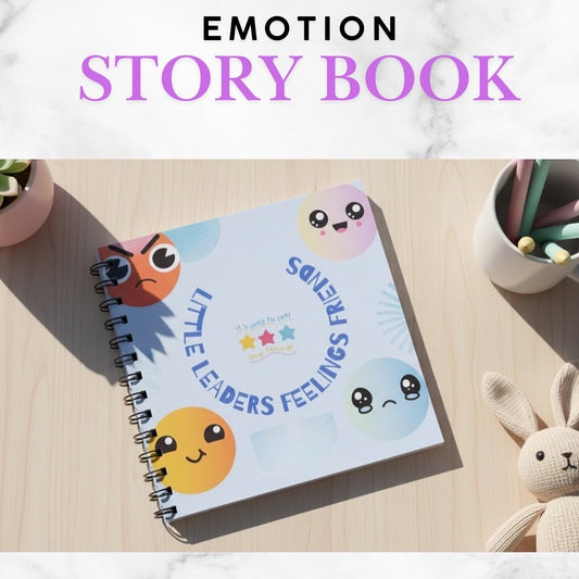 Kids Emotion Storybook, Emotional Intelligence Book, Feelings Storybook, Coping Skills for Kids, Emotional Learning for Preschoolers, Mindful Parenting, SEL Activities for Kids, Big Feelings Little Hearts, Storybook for Emotions, Learning Through Play
